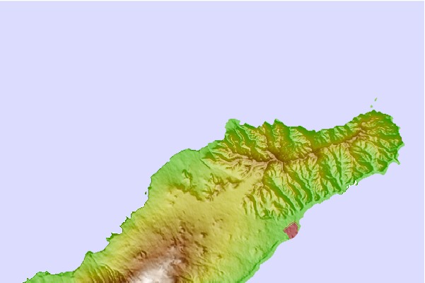 Locais de surf localizados perto de El Charco (Bajamar)