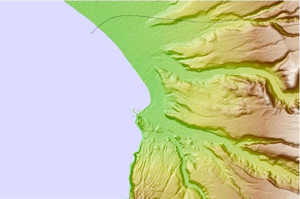 Locais de surf localizados perto de El Chinchorro