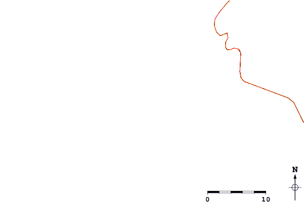Estradas e rios ao redor El Faro