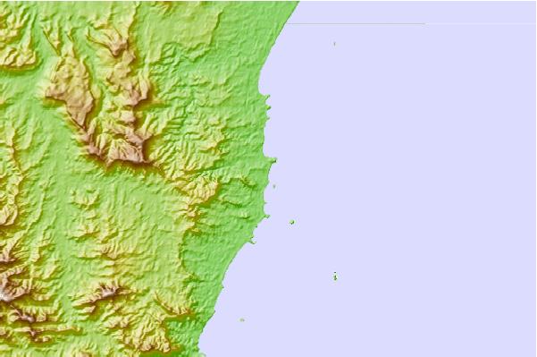 Locais de surf localizados perto de Emerald Beach
