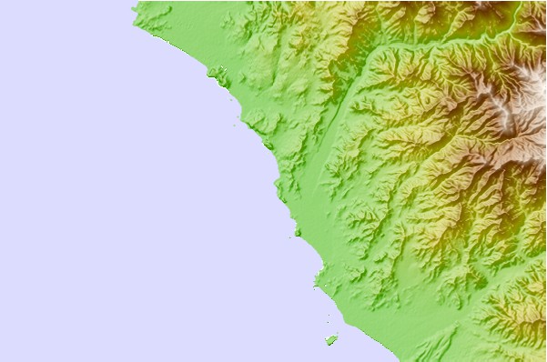 Locais de surf localizados perto de Ensenada