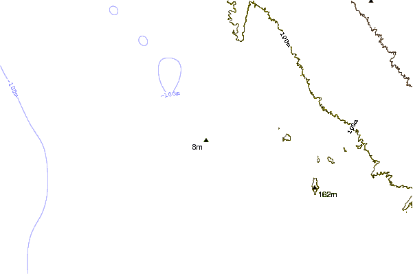 Litoral ao redor Factory Point