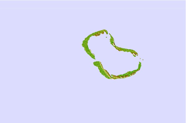 Locais de surf localizados perto de Fanning Island