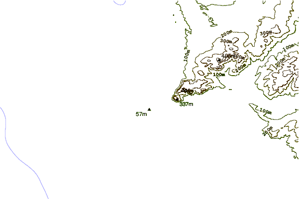 Litoral ao redor Gansbaai