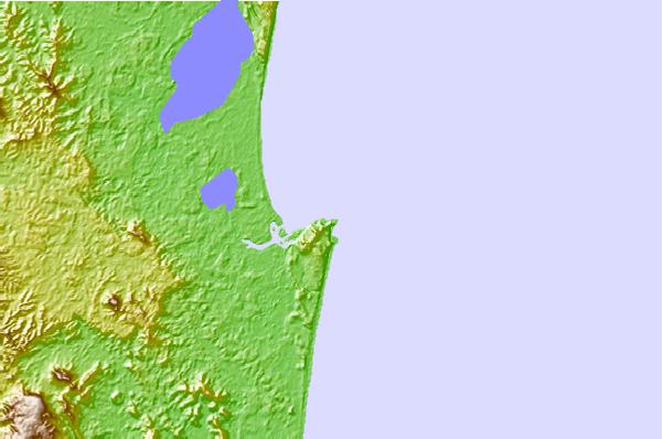 Locais de surf localizados perto de Noosa - Granite Bay