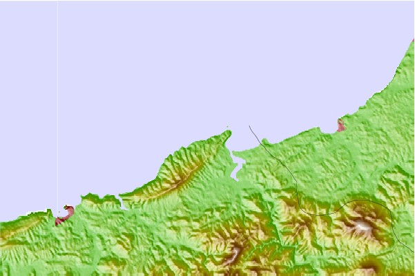 Locais de surf localizados perto de Hondarribia