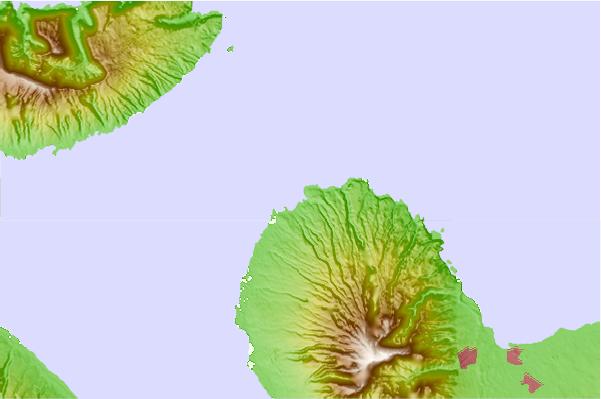 Locais de surf localizados perto de Honolua Bay