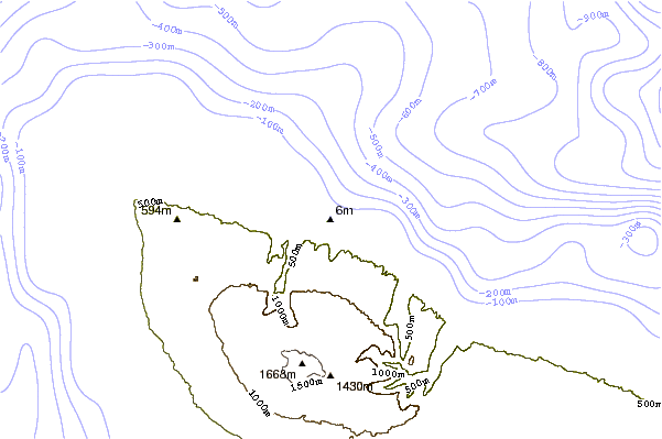 Litoral ao redor Honopue Bay
