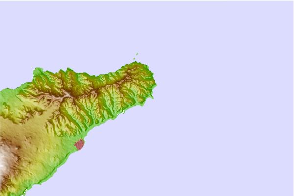 Locais de surf localizados perto de Igueste de San Andres
