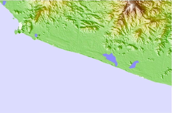 Locais de surf localizados perto de Joluchuca