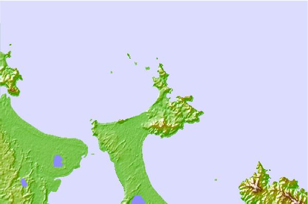 Locais de surf localizados perto de Karikari Beach