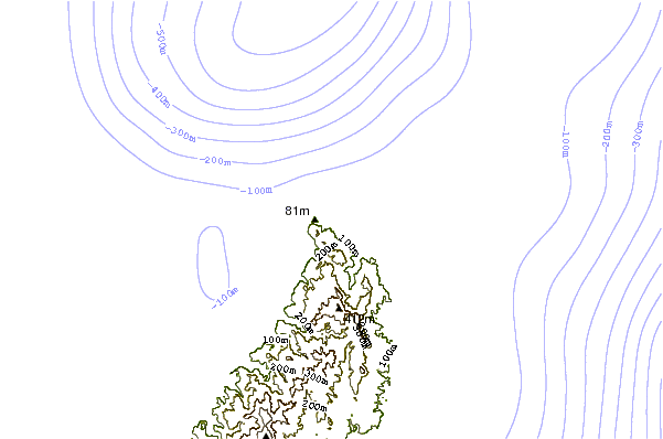 Litoral ao redor Ko-Chan (Hedo Point)