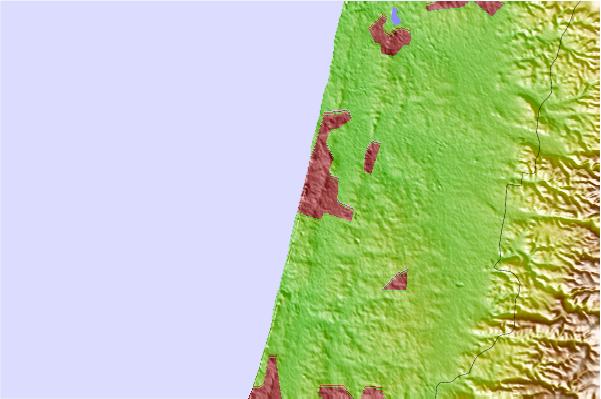 Locais de surf localizados perto de Kontiki (Herzelia)
