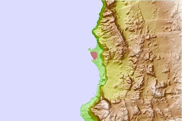 Locais de surf localizados perto de El Bajo / La Bestia