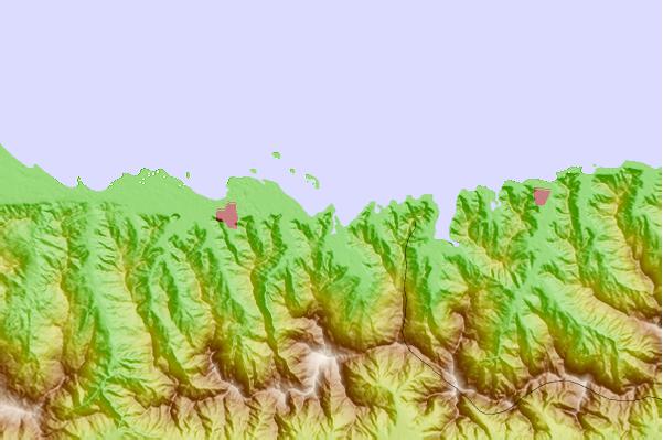 Locais de surf localizados perto de La Bocaina