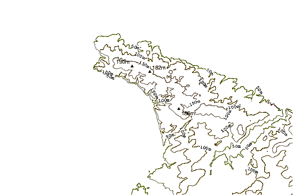 Litoral ao redor La Crecque