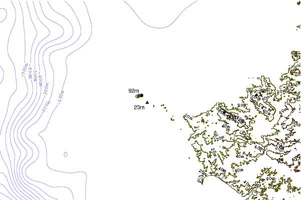 Litoral ao redor La Puntilla