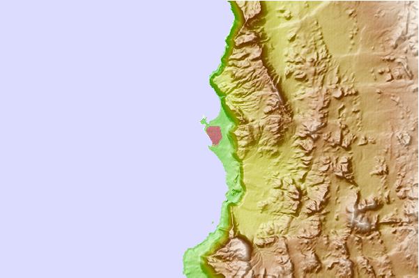 Locais de surf localizados perto de Las Urracas