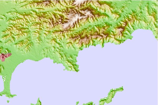 Locais de surf localizados perto de Le Lavandou