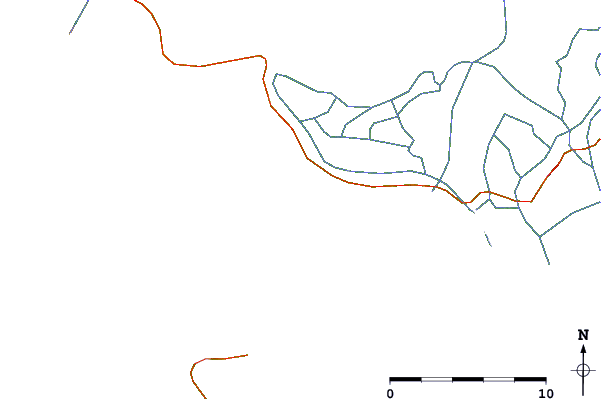 Estradas e rios ao redor Le Phare du Groin du Cou