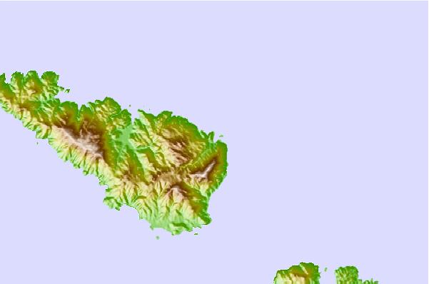 Locais de surf localizados perto de Leivada (Tinos)