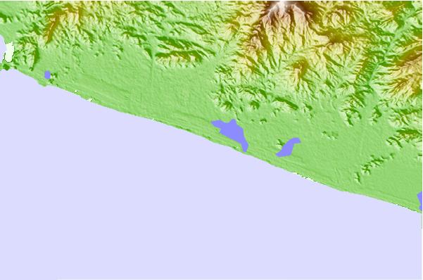Locais de surf localizados perto de Loma Bonita