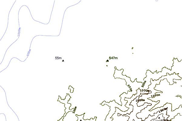 Litoral ao redor Lumio