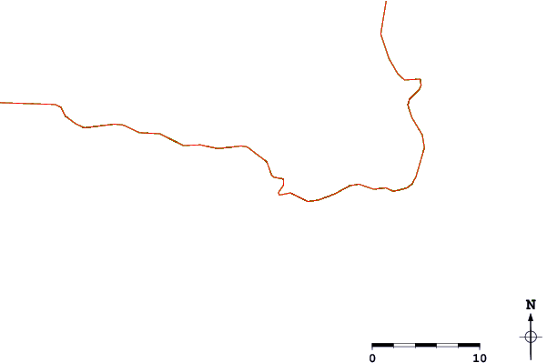 Estradas e rios ao redor Maresias