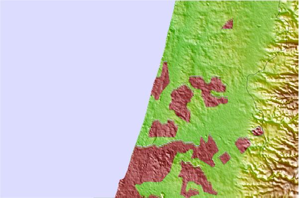 Locais de surf localizados perto de Marina
