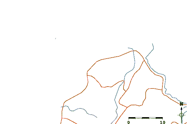 Estradas e rios ao redor Miramar