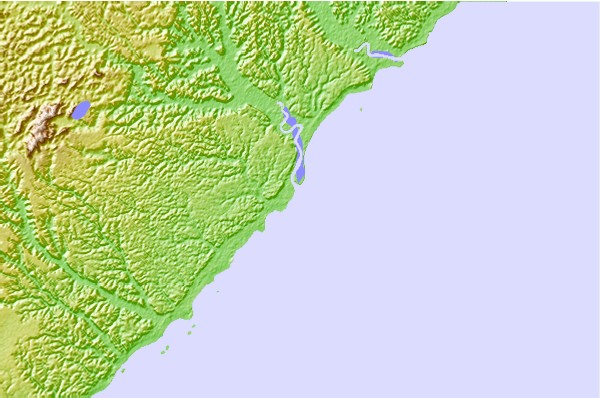 Locais de surf localizados perto de Mirante da Sirena