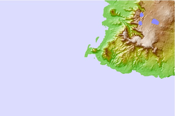 Locais de surf localizados perto de Morne Rights
