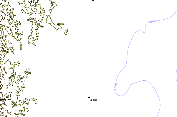 Litoral ao redor Moruya Rivermouth