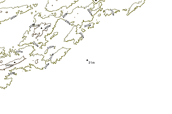 Litoral ao redor Motunau Beach