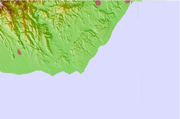 Locais de surf localizados perto de Najayo