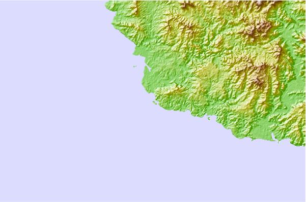 Locais de surf localizados perto de Natadola Beach