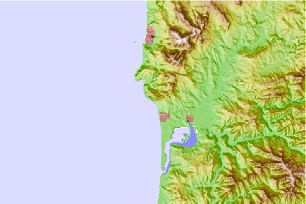 Locais de surf localizados perto de Neakahine Point