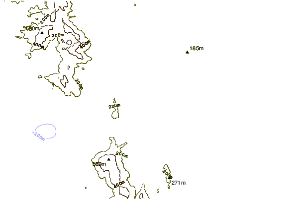 Litoral ao redor Bruny Island - Neck Bay