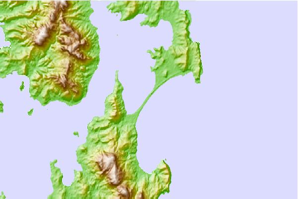 Locais de surf localizados perto de Bruny Island - Neck Bay