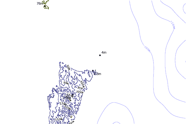 Litoral ao redor North Stradbroke-Cylinders