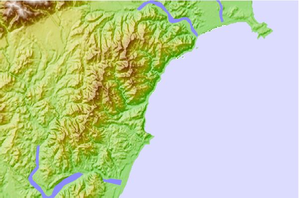 Locais de surf localizados perto de Oaro
