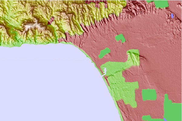 Locais de surf localizados perto de Santa Monica Ocean Park