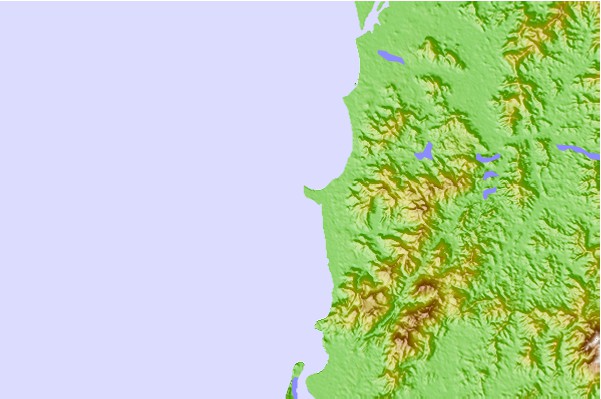 Locais de surf localizados perto de Cape Pakarang Right