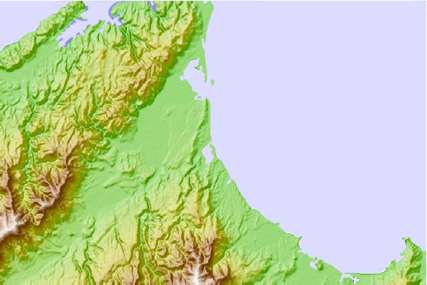 Locais de surf localizados perto de Para Para Rivermouth