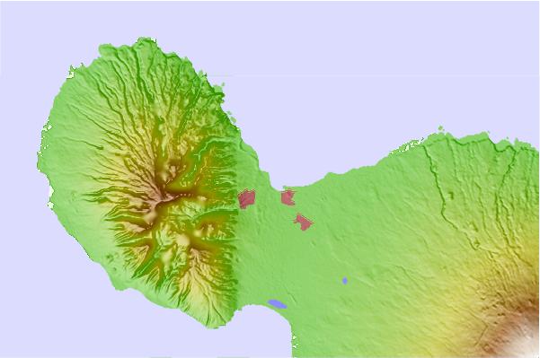 Locais de surf localizados perto de Paukukalo_Wailuku