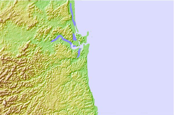 Locais de surf localizados perto de Pedra da Cachorra