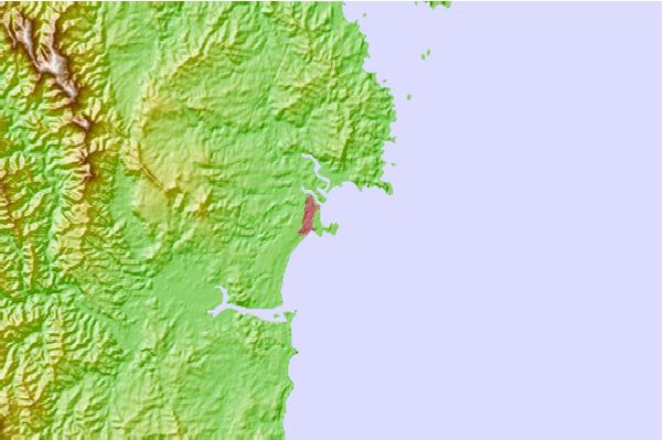 Locais de surf localizados perto de Pink Rocks
