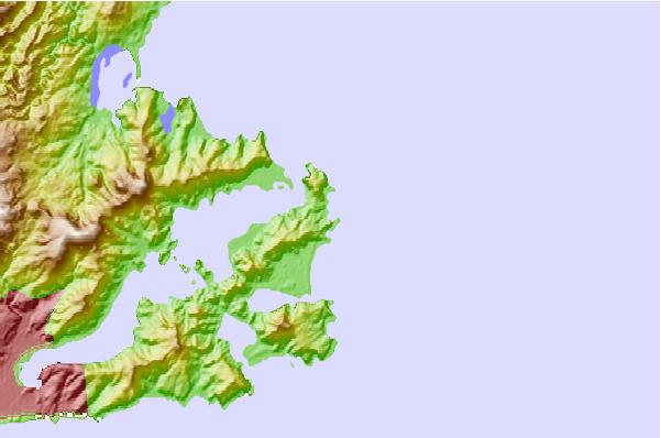 Locais de surf localizados perto de Otago Peninsula - Pipikaretu