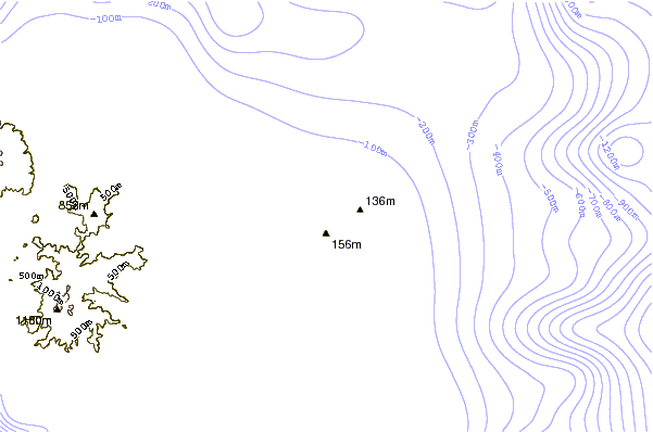 Litoral ao redor Plage des Surfeurs