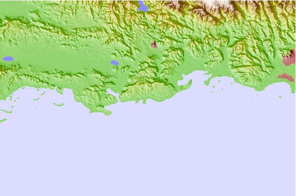 Locais de surf localizados perto de Playa Ballena